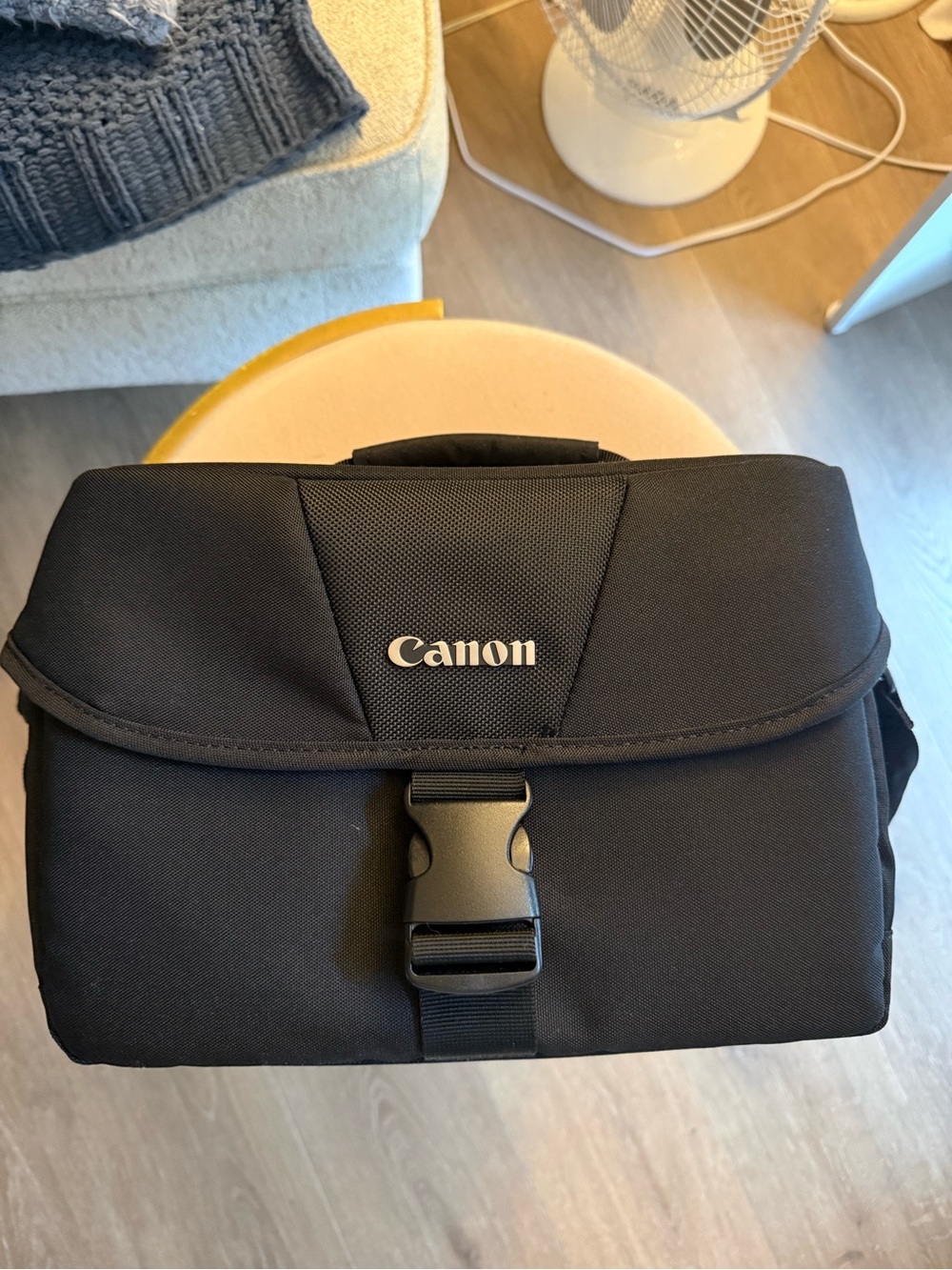 Canon Black Compact Camera Messenger Bag